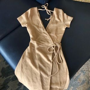 Princess Polly wrap mini dress